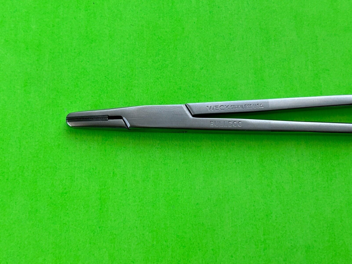 Weck Surgical 8" Mayo Hegar TC Needle Holder, Str Jaw