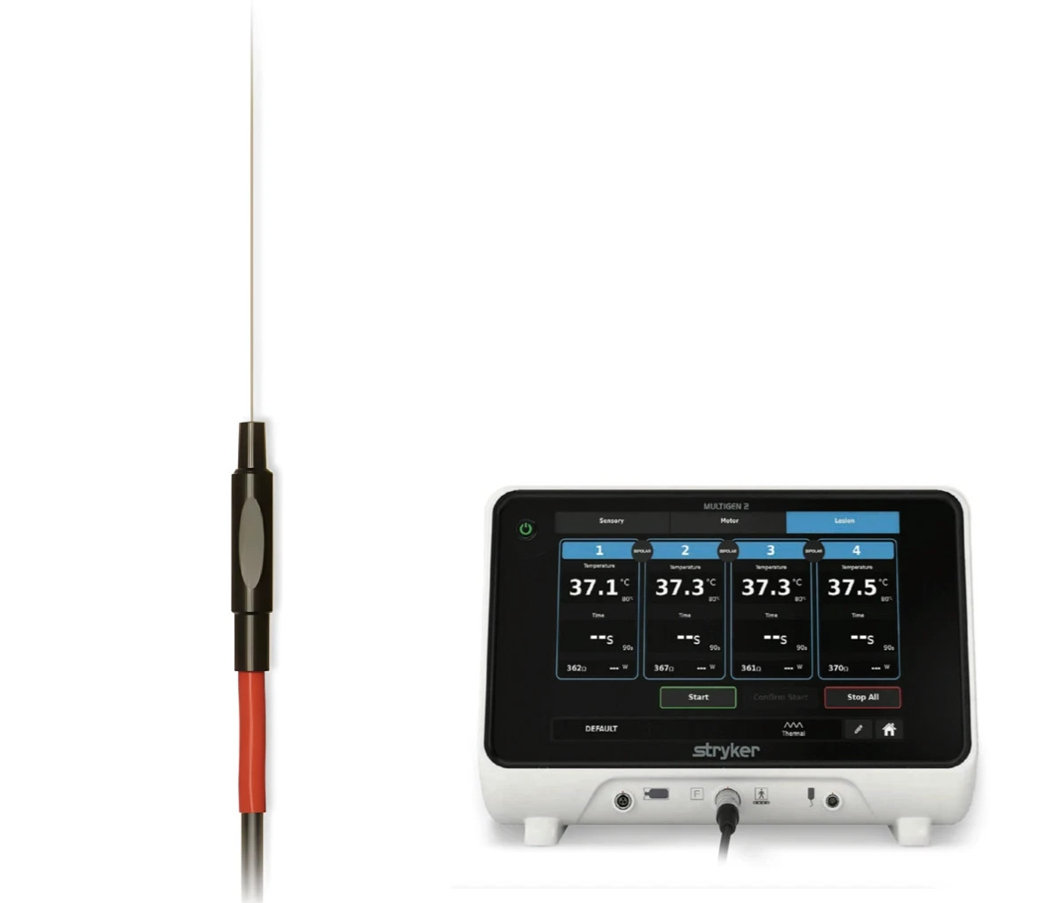 Stryker MultiGen 2 (MG2) 100mm/10cm Radiofrequency Probe 8400-815-010