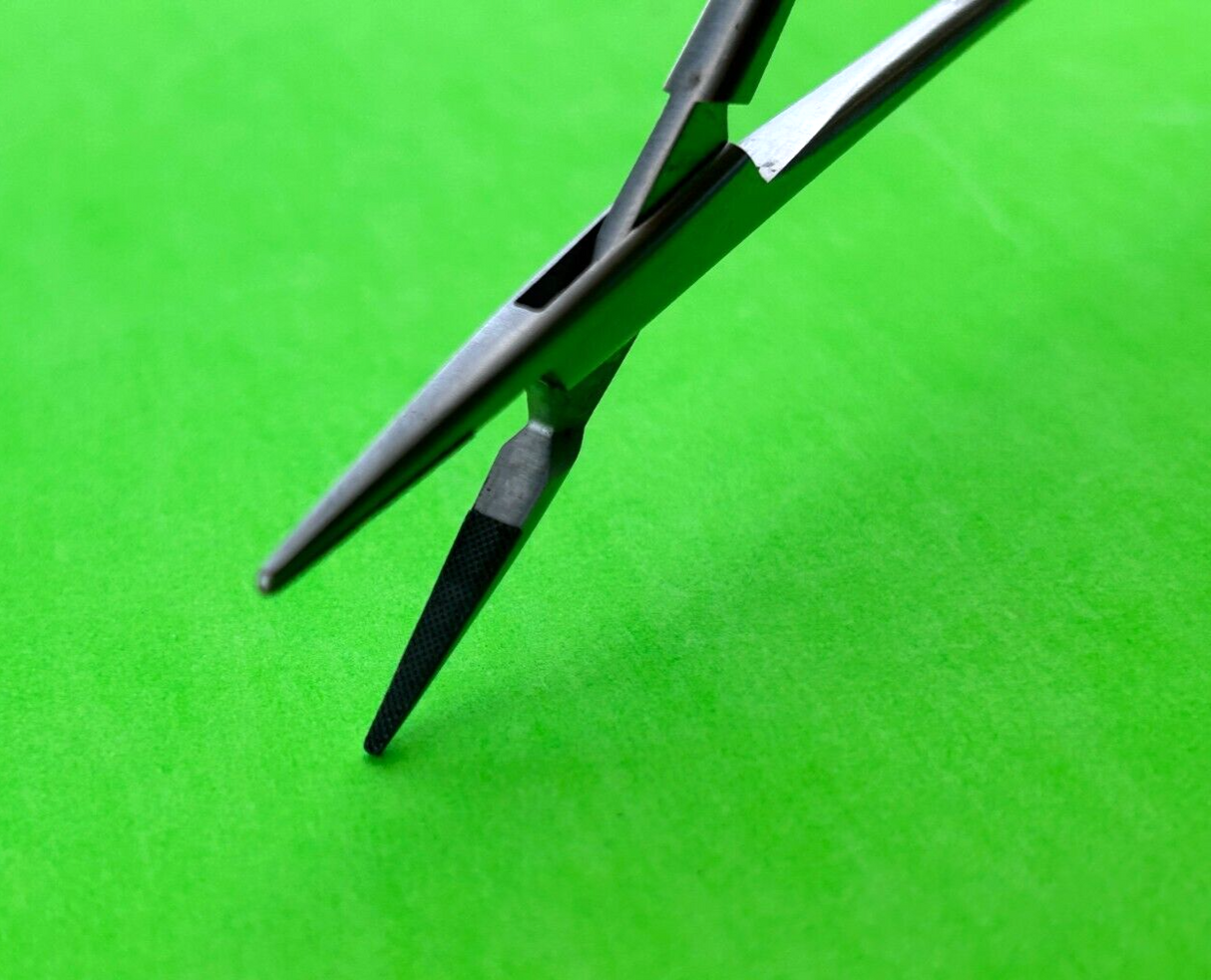 V.Mueller Surgical 7-1/8" Rochester Delicate TC Needle Holder, Straight