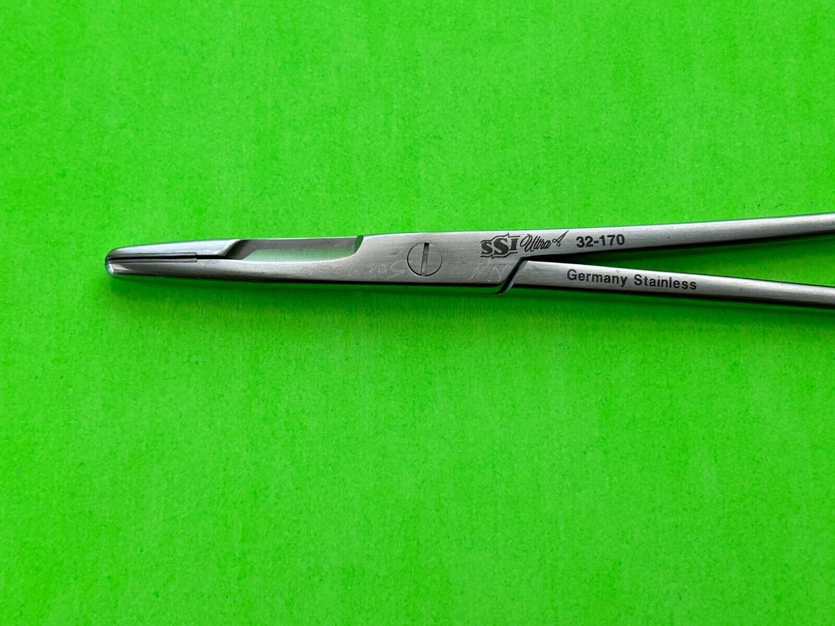 SSI Ultra Surgical TC 6-1/2" Olsen-Hegar Needle Holder, Str Jaw