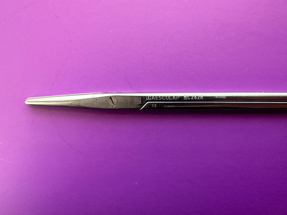 Aesculap BC.262R TC Metzenbaum Scissors B/B STR 7in