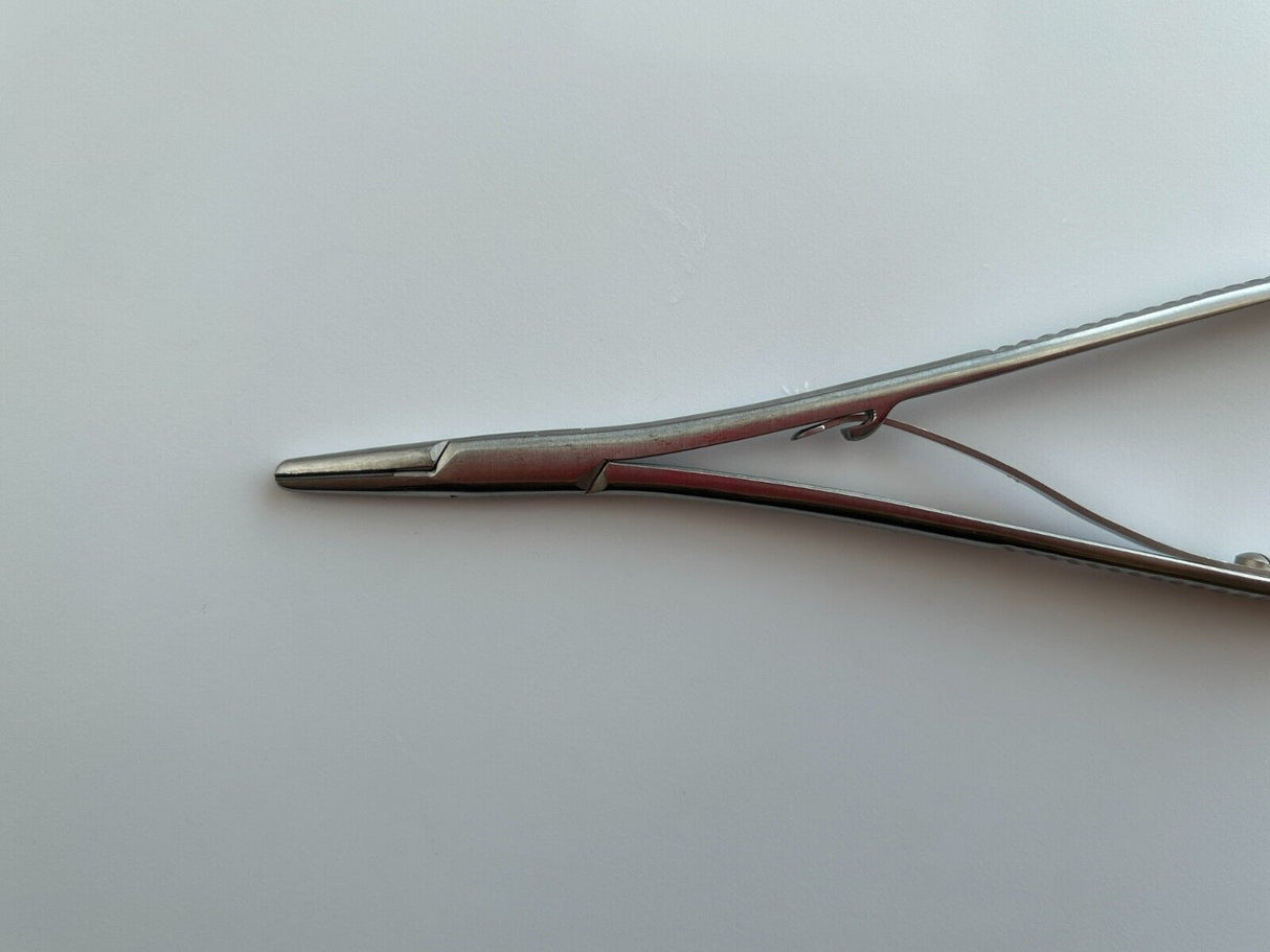 V. Mueller Mathieu needle holder Tungsten Carbide Inserts, 8in (20.3cm)