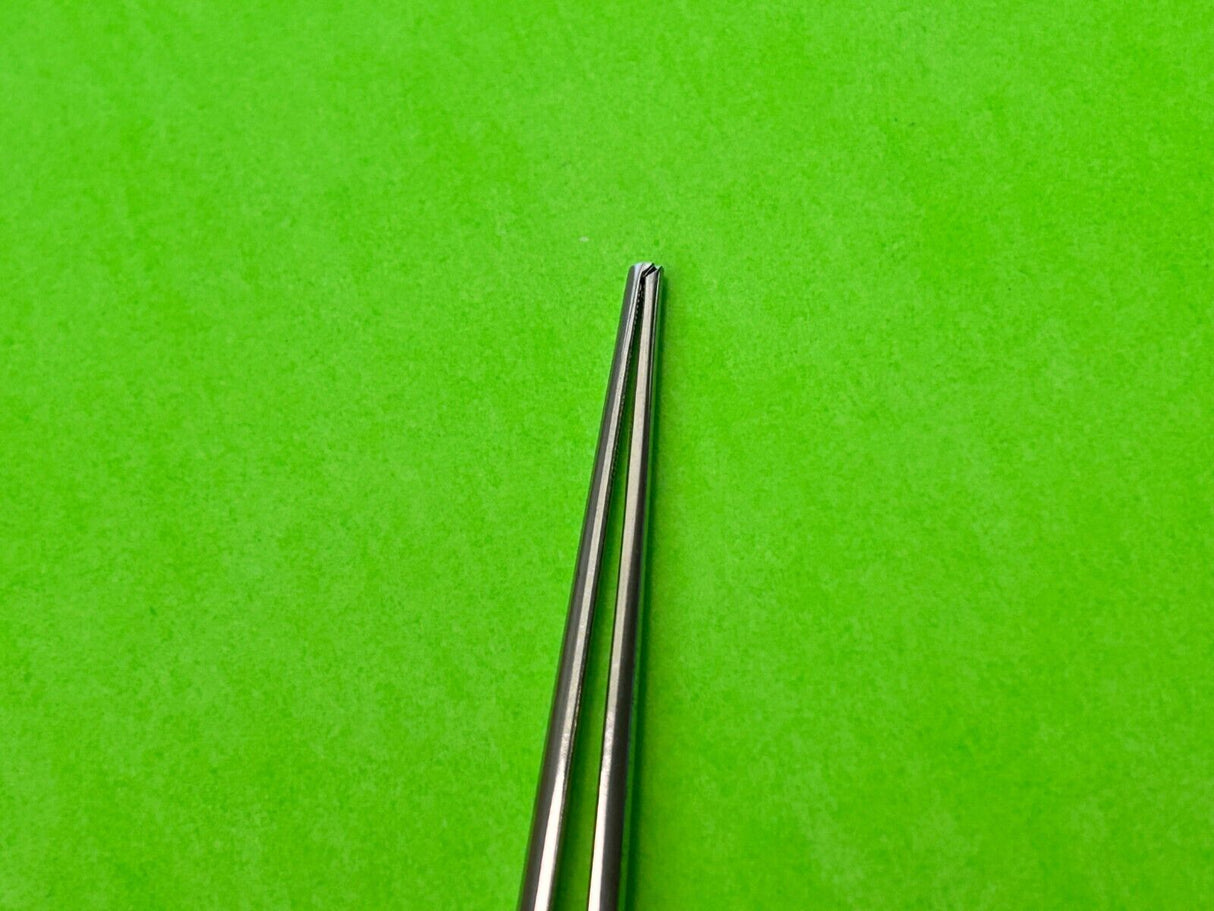 V.Mueller Surgical 1 x 2 Teeth Tissue Forceps With Serrated Tips 8-7/8"