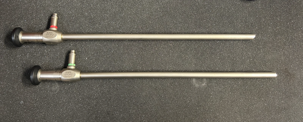 Karl Storz 26003BRA & 26003ARA HOPKINS RUBINA 30° & 0° NIR/ICG 10mm Laparoscopes