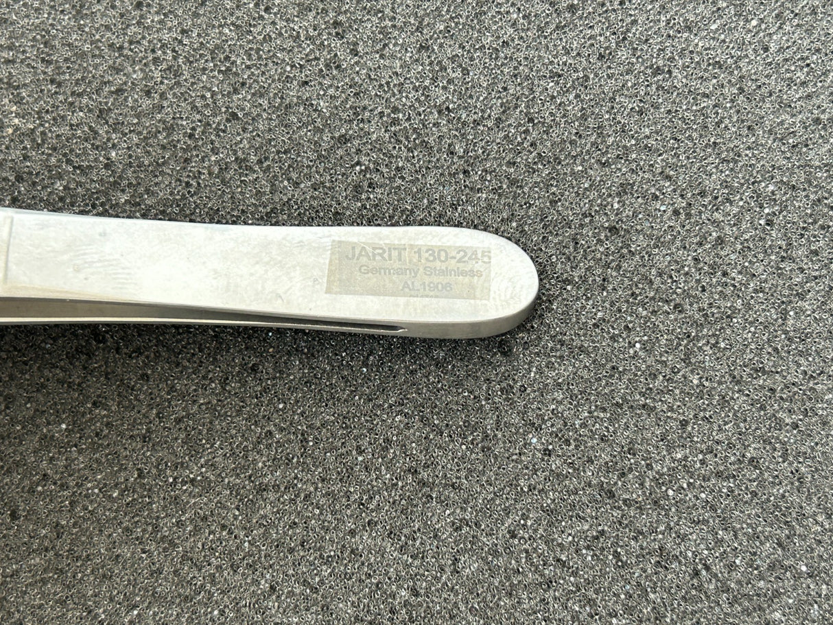 Jarit 130-245 Adson Tissue Forceps, 1.3mm Wide Jaw