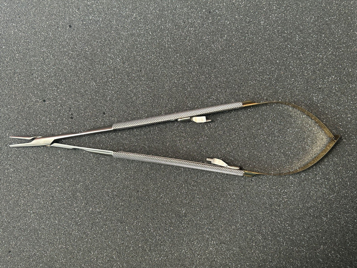 V. Mueller CH6340 Vital Jacobson Needle Holder Round Handle, w/Lock, TC