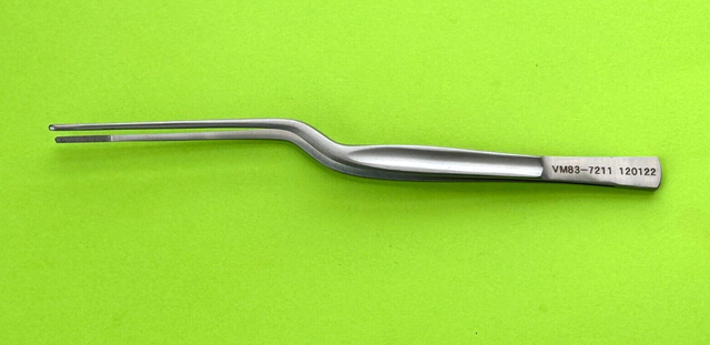 V.Mueller Surgical 7-5/8" Hoen Bayonet Forceps, Serrated