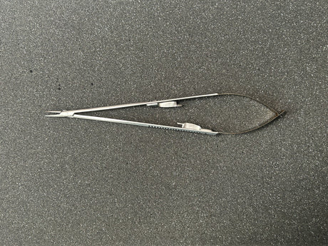 V. Mueller CH 2457 Vital Micro Needle Holder, Straight, 7-1/4'' w/Lock, TC
