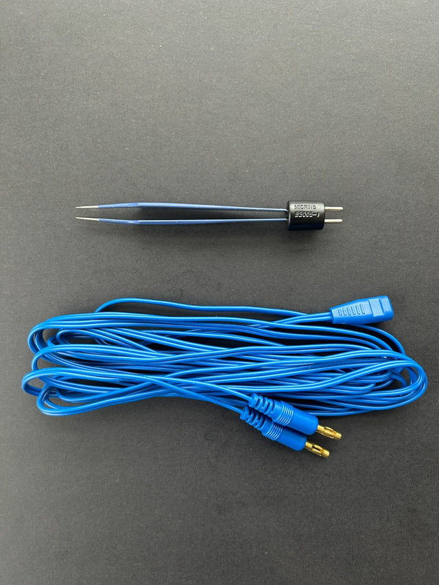 Micrins 63005-1 Jeweler Bipolar Forceps With FREE Cable