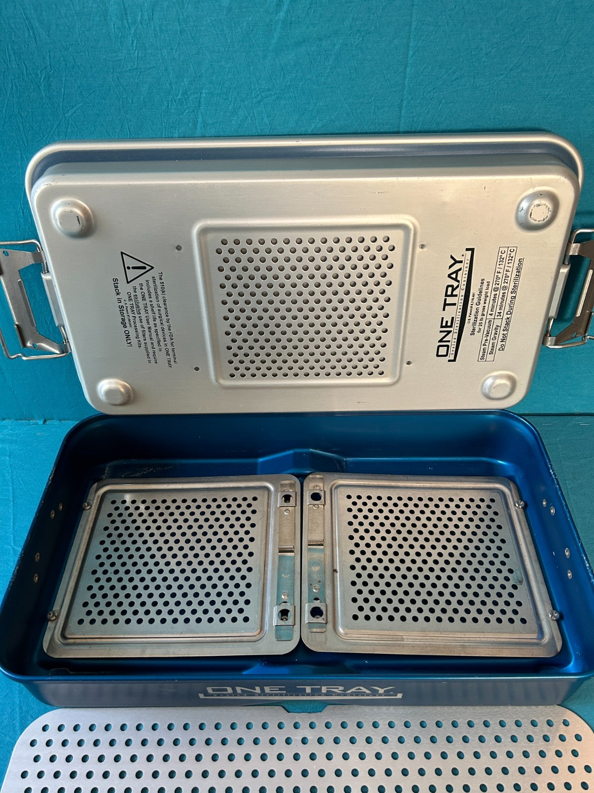 One Tray Sealed Sterilization Container For Laparoscopy & Endoscopy Instruments