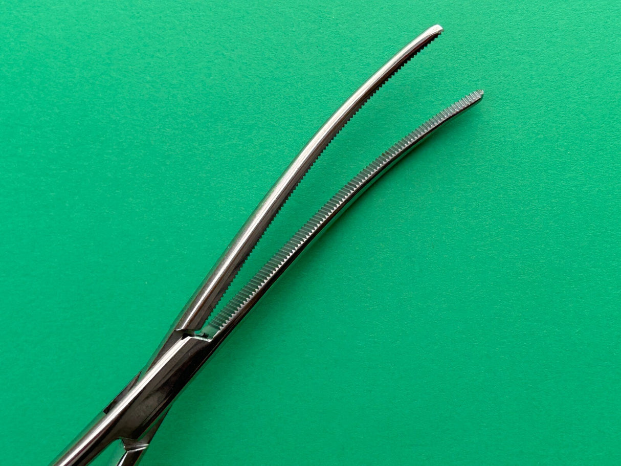 Codman Surgical 10" Hemostatic Forceps, Curved