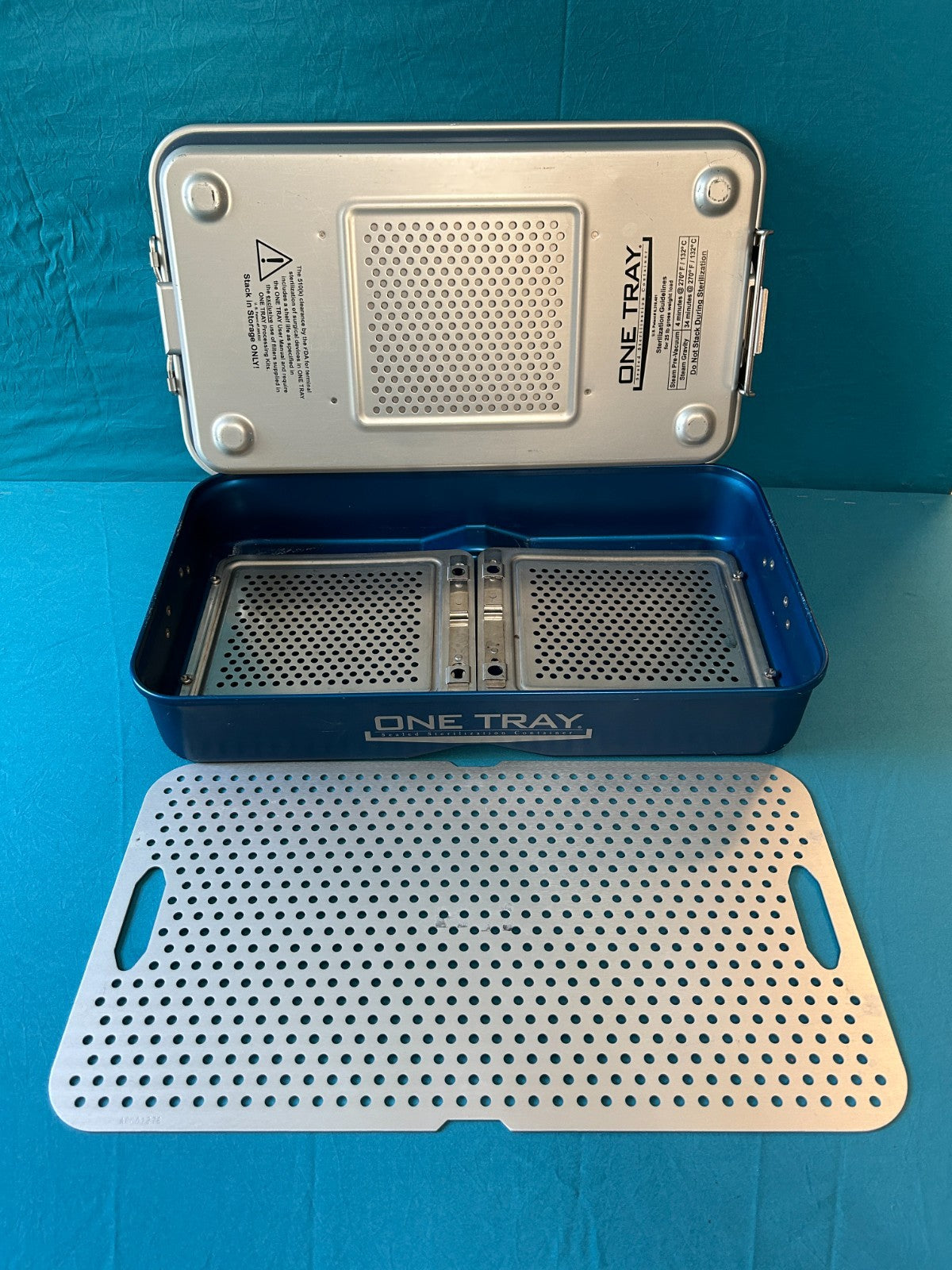 One Tray Sealed Sterilization Container For Laparoscopy & Endoscopy Instruments