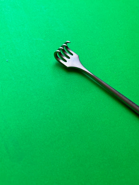 Aesculap BT244 Surgical Sharp 4 Prong Volkmann Retractor