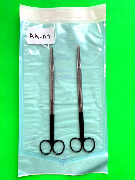 V.Mueller Surgical CH-2032-S Super Cut Metzenbaum Scissors, Curved 23 cm