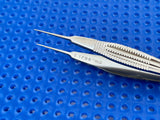 Karl STORZ Surgical E1796 Castroviejo Suturing Forceps 0.12mm, 4.2"