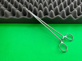 Aesculap BJ55 Hysterectomy Forceps, Curved, Blunt, 9"