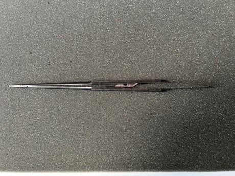Boss 65-5281P Panther FineTouch Micro Needle Holder, 9-1/4'' w/Lock Diamond Dust