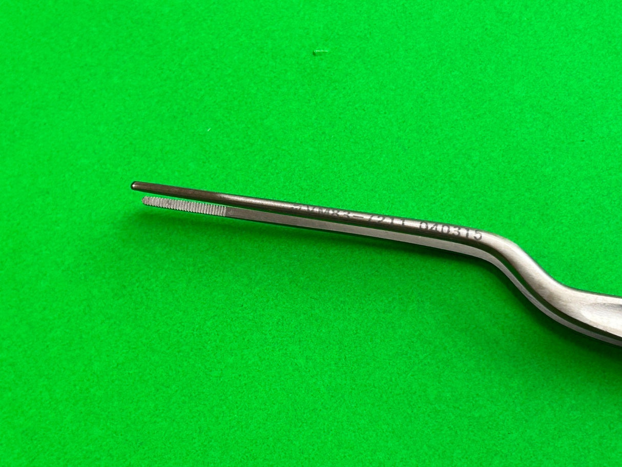 V.Mueller Surgical 7-5/8" Hoen Bayonet Forceps, Serrated