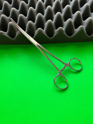 Codman 33-4091 Rochester-Pean Classic Hemostatic Curved Forceps, 8”