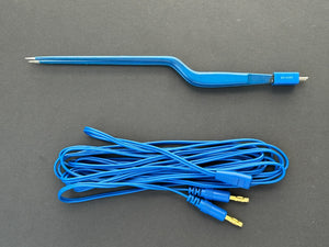 Codman 80-3060  Insulated Bayonet Bipolar Forceps, 0.7mm W/ Free Cable