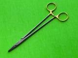 Aesculap Surgical 7-1/4" TC Mayo-Hegar Durogrip Needle Holder Serrated Jaws