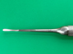 Lenox Maclaren Surgical (E-1/4-LH) 15" Round Blade Elevator, 1/4" Blade