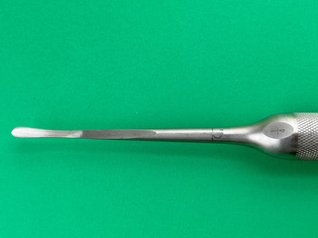 Lenox Maclaren Surgical (E-1/4-LH) 15" Round Blade Elevator, 1/4" Blade