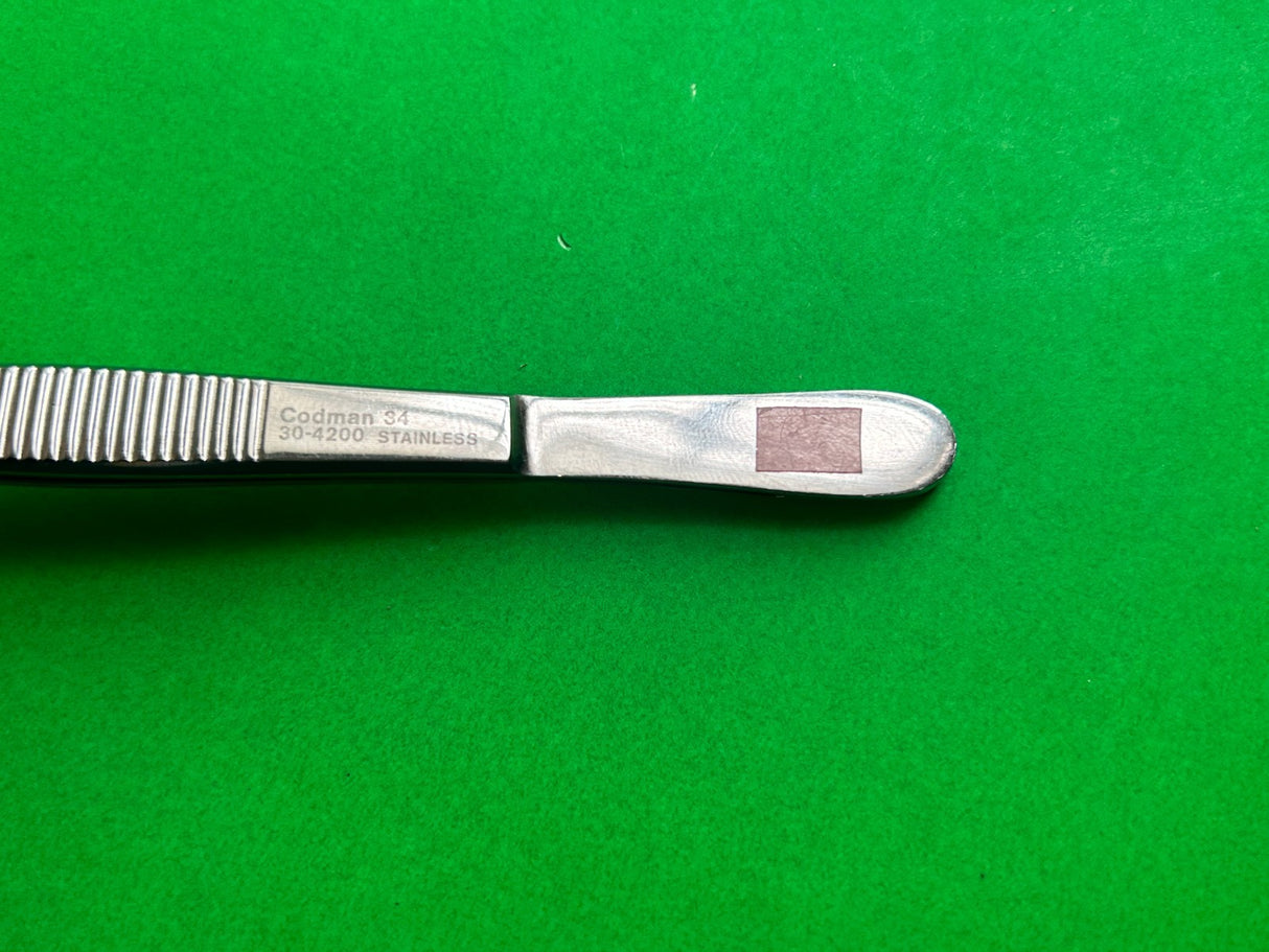 Codman 30-4200 Brown Tissue Forceps 15.0 cm
