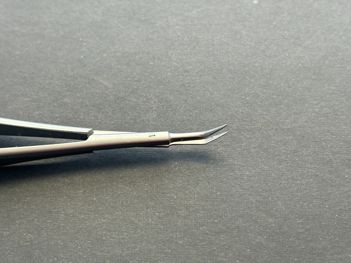 Scanlan 7007-140 Jacobson Micro Scissors. Straight Fine, Sharp Tips. 45º