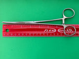 Symmetry Surgical 8" Curved Hemostatic Forceps, Serrated