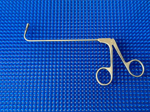 Karl Storz Surgical 650227 Double Spoon Forceps, Curved 110°