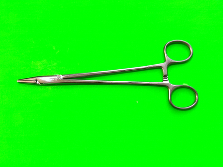 Scanlan Surgical 6006-620 Needle Holder Diamond Dust jaws, 8-1/8"