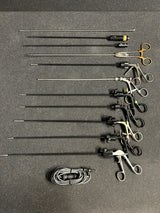 Set of 12 5mm Popular Laparoscopy Instruments Karl Storz Snowden Stryker SET A