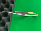 Pilling 35-7667 Micro Vascular Round Handle Needle Holder, TC, 7-3/8"