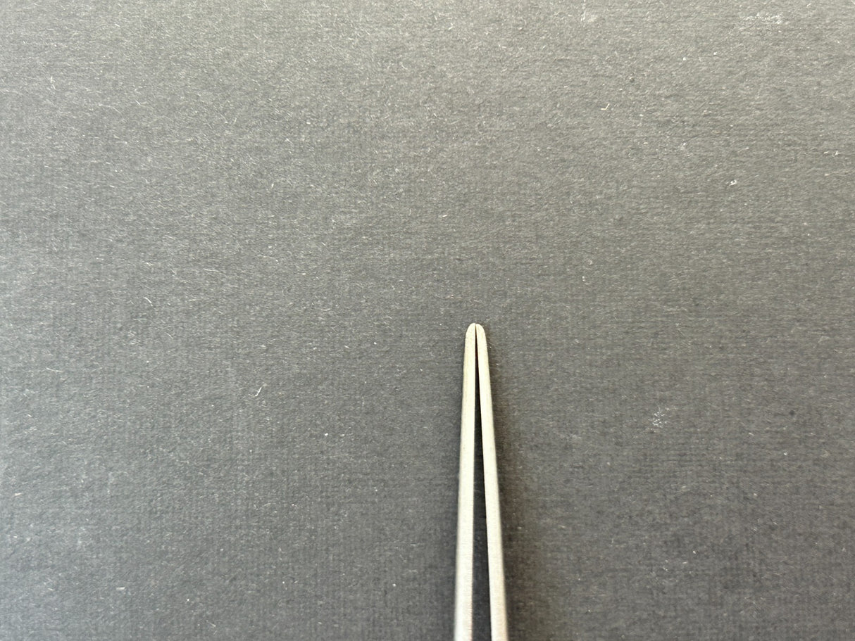 V.Mueller NL1873 Bayonet Angled Bipolar Forceps 0.5mm x 20cm W/ Free Cable