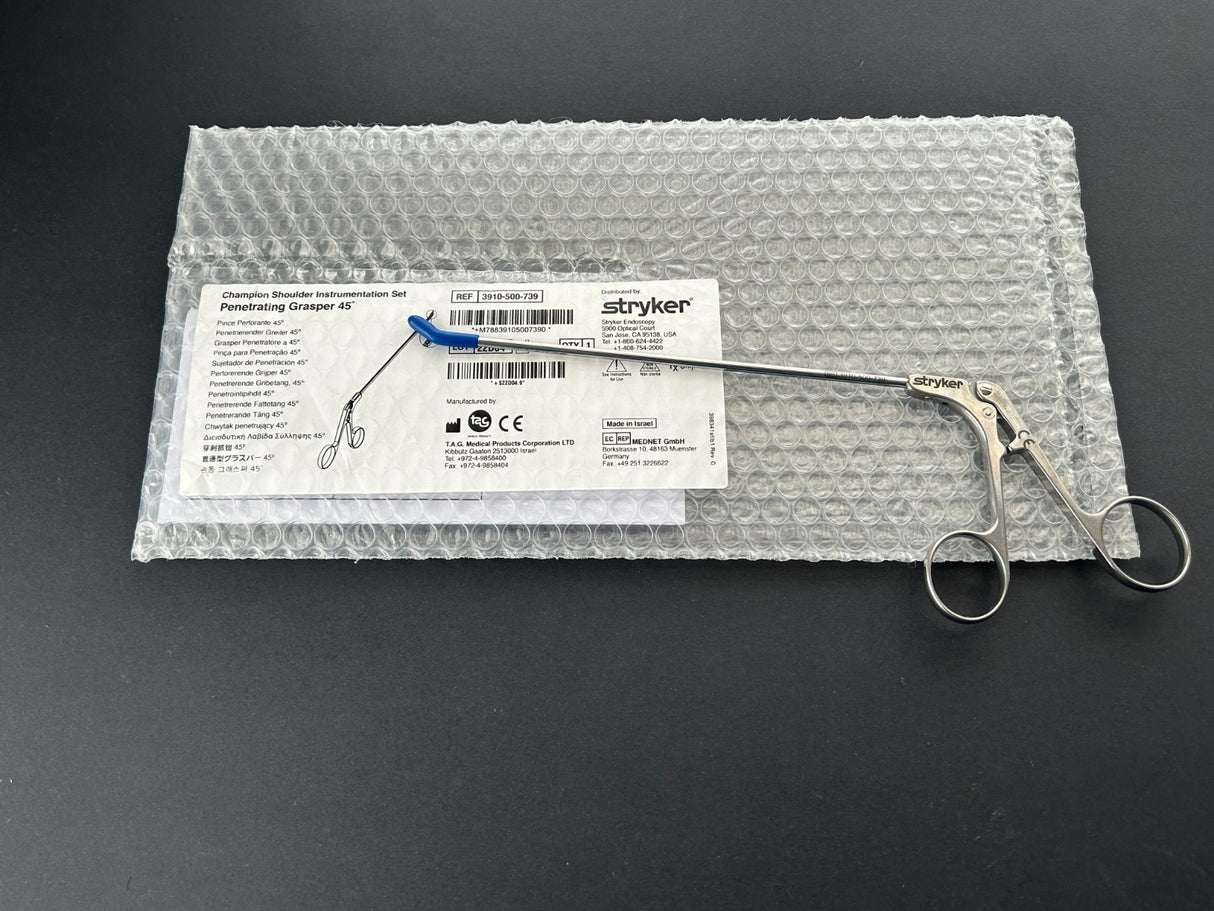 Stryker 3910-500-739 Penetrating Grasper 45º