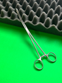 Pilling 12-1427 Foerster Sponge Curved Forceps 9-1/2"