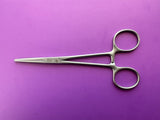 Aesculap BH134R Kelly Forceps Straight Jaw 5 1/2 in