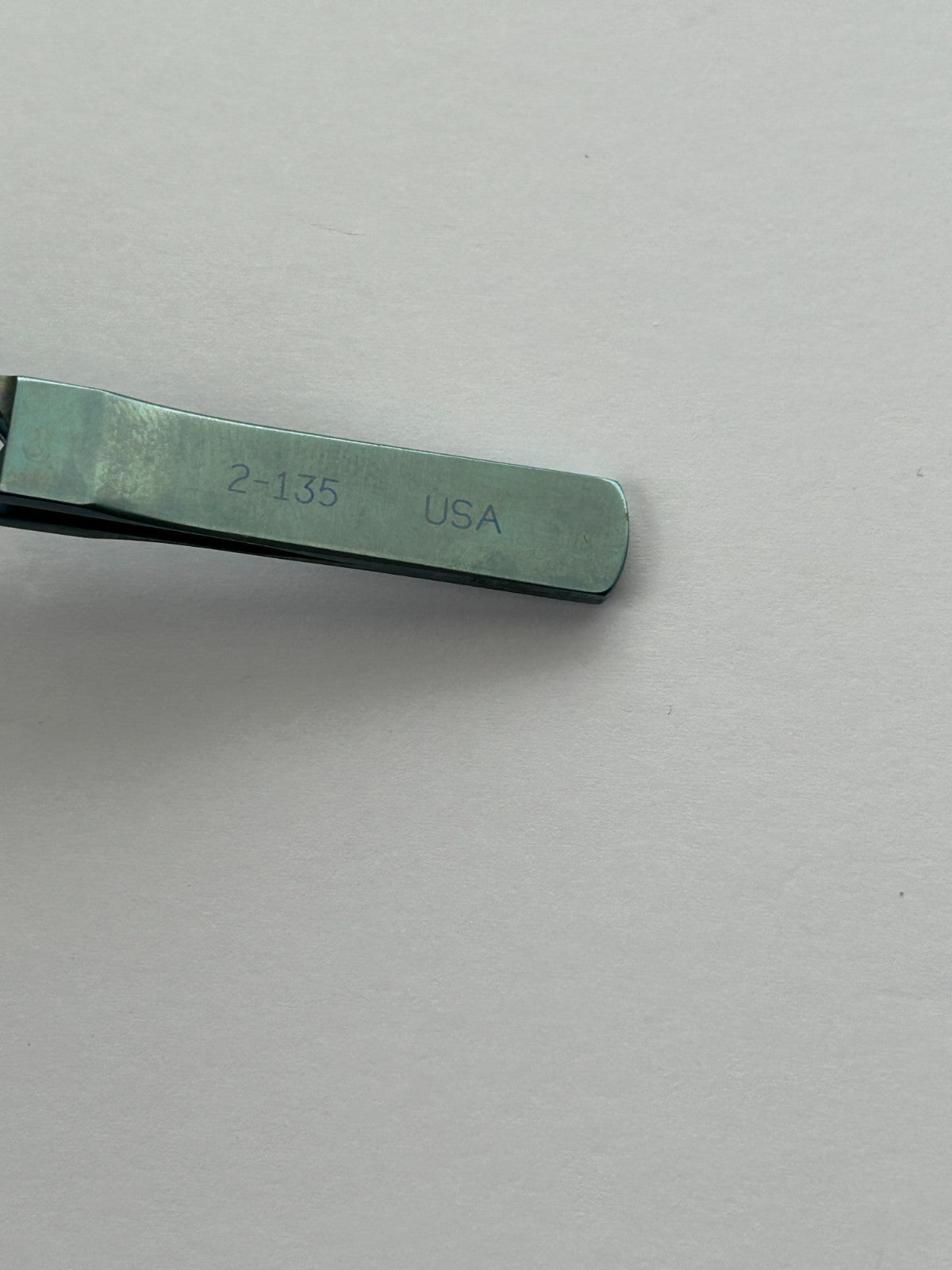 Karl Storz 2-135 Ophthalmic Titanium Colibri Forceps, 0.12mm