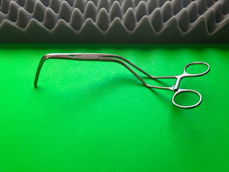 Pilling 35-3651 DeBakey Type Clamp Forceps, 2 5/8" (6.7cm) tip length, 7 7/8"