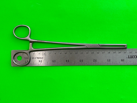 Pilling Surgical 21315 Vulsellum Forcep, 2x3 Teeth 21cm