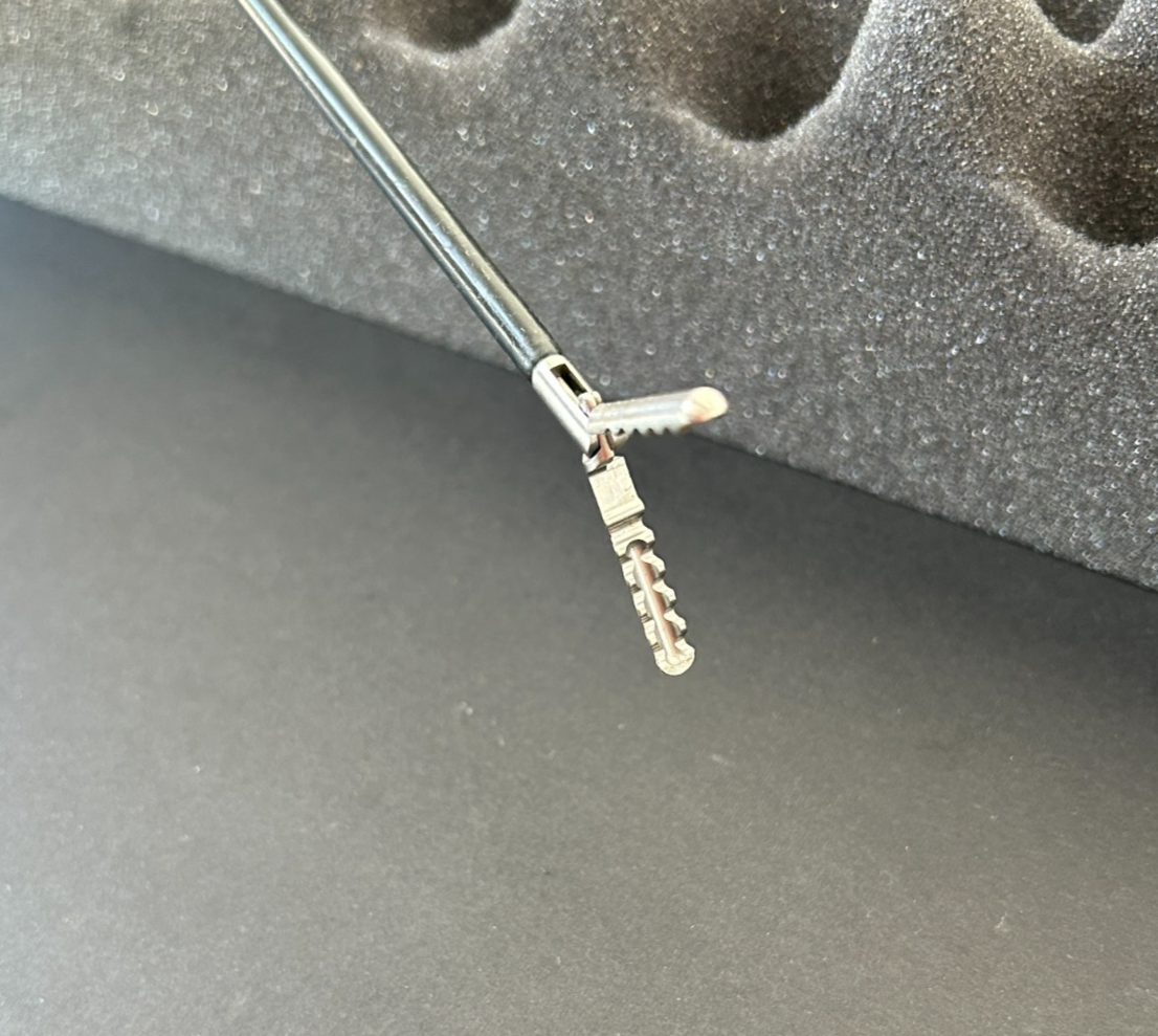 Snowden Pencer 90-7866 Crocodile Laparoscopic Grasper Forcep, 5mm x 36cm W/Lock