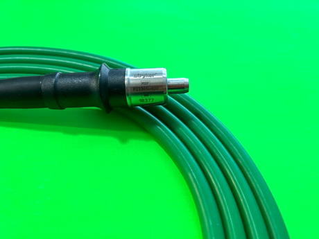 Stryker 0233-050-400 Fiber Optic Green Cable 5mm x 3.05mm x 10ft