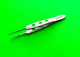 Jarit Surgical 355-123 Bishop-Harmon Iris Tissue Forceps Serrated Tip