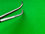 Codman 19-8145 Mixter Thoracic Clamp Forceps, Curved, Serrated, 9"