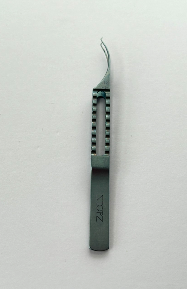 Karl Storz 2-135 Ophthalmic Titanium Colibri Forceps, 0.12mm