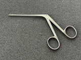 Karl Storz 221110 Ear Forceps, 1 x 4.5 mm, 8 cm, Smooth Jaw