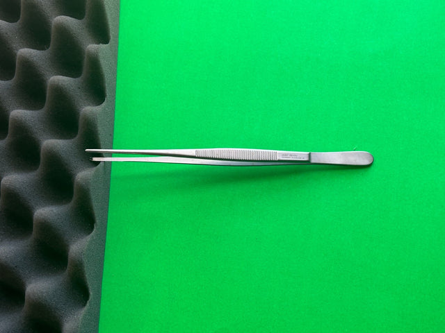 Jarit 130-170 Tissue Forceps, 1 X 2 Teeth, 8''