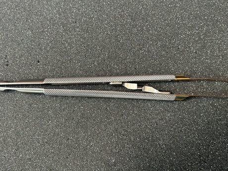 V. Mueller CH6340 Vital Jacobson Needle Holder Round Handle, w/Lock, TC