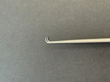 V.Mueller NL1873 Bayonet Angled Bipolar Forceps 0.5mm x 20cm W/ Free Cable